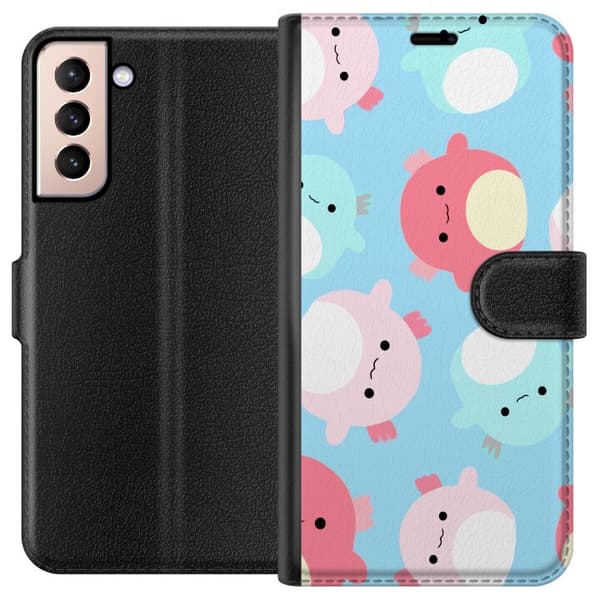 Kompatibelt Lommeboketui til Samsung Galaxy S21 Squishmallow