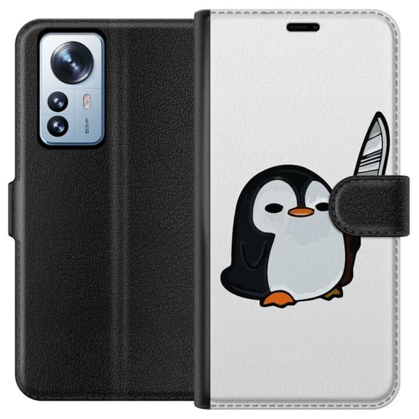 Kompatibelt Plånboksfodral till Xiaomi 12 Pro Kawaii