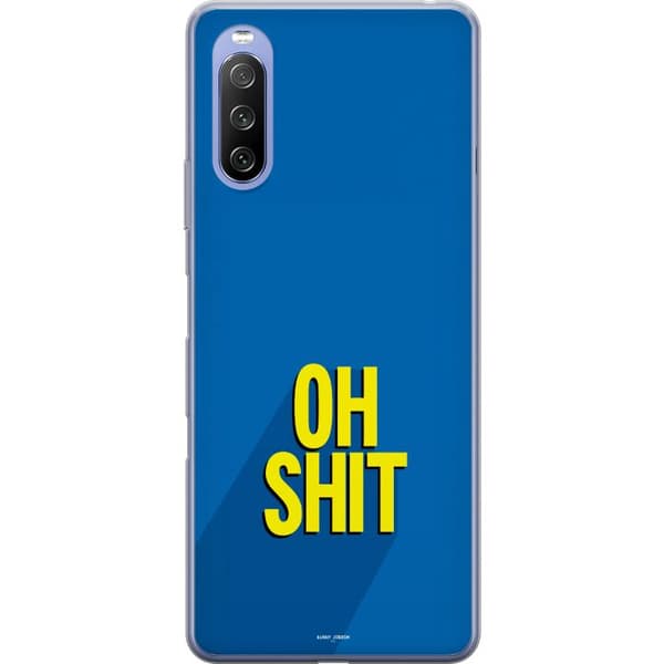 Kompatibelt Mobildeksel til Sony Xperia 10 III Lite Oh Shit text