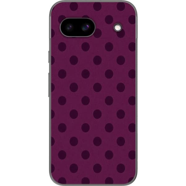 Kompatibelt Mobilskal till Google Pixel 8a Plum Dots