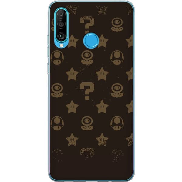 Kompatibelt Mobilskal till Huawei P30 lite Super Mario Bros
