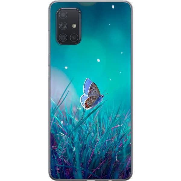 Kompatibelt Mobildeksel til Samsung Galaxy A71 Magisk Sommerfugl