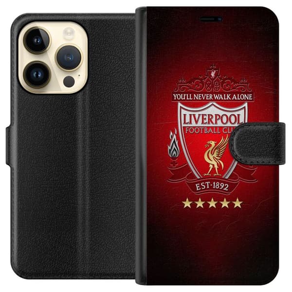Kompatibelt Lommeboketui til Apple iPhone 15 Pro Liverpool