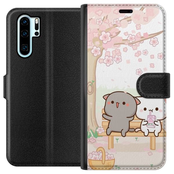 Kompatibel Tegnebogsetui til Huawei P30 Pro Kawaii