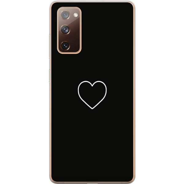 Kompatibelt Mobilskal till Samsung Galaxy S20 FE Hjärta