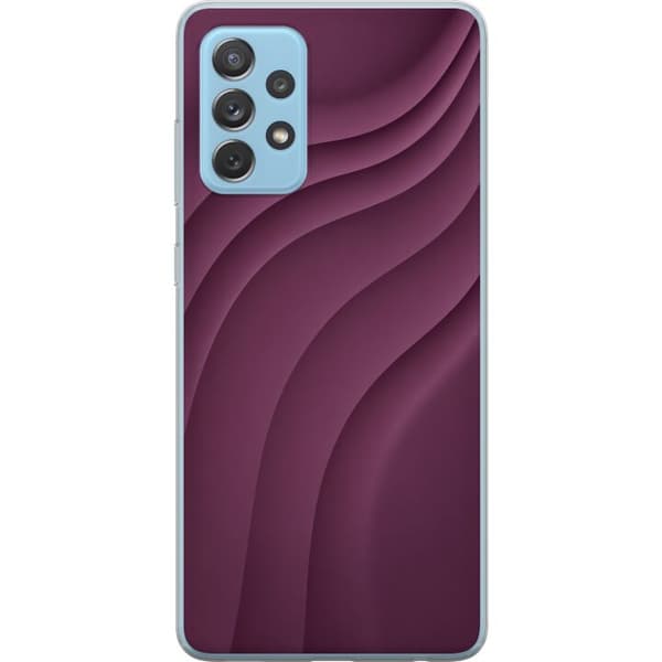 Kompatibelt Mobildeksel til Samsung Galaxy A52 5G Plommebevegelse