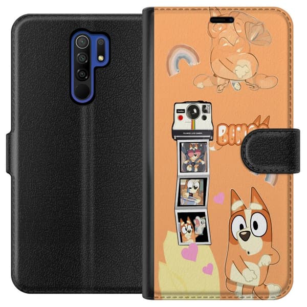 Kompatibel Tegnebogsetui til Xiaomi Redmi 9 Bluey