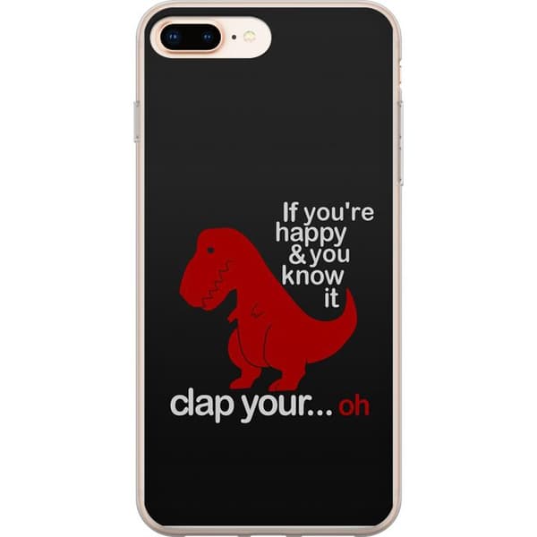 Yhteensopiva Puhelinkuori Apple iPhone 8 Plus Dinosaurus