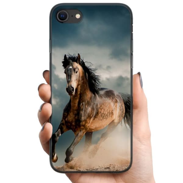 Kompatibelt Mobildeksel til Apple iPhone SE (2020) Hest