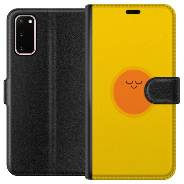 Kompatibelt Lommeboketui til Samsung Galaxy S20 Sovande solfigur