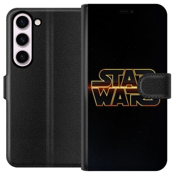 Kompatibelt Plånboksfodral till Samsung Galaxy S23 Star Wars