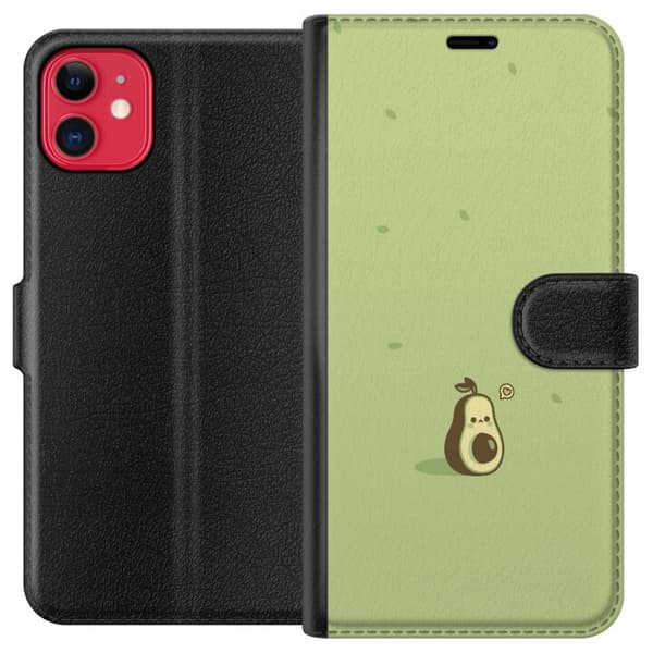 Kompatibelt Plånboksfodral till Apple iPhone 11 Lonely Avocado