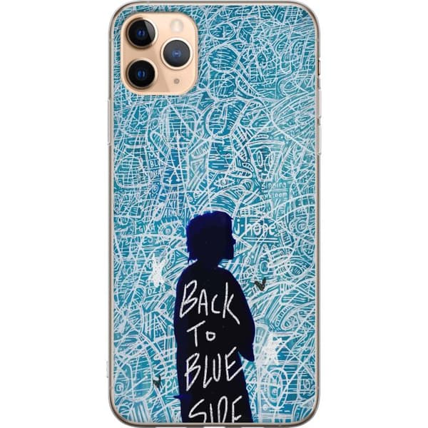Yhteensopiva Puhelinkuori Apple iPhone 11 Pro Max Back To Blue Side