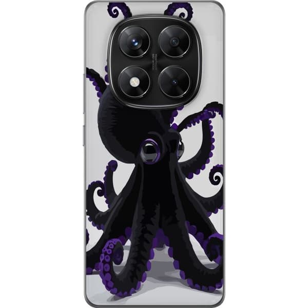 Kompatibelt Mobildeksel til Xiaomi Redmi Note 14 Pro Svart bläckfisk