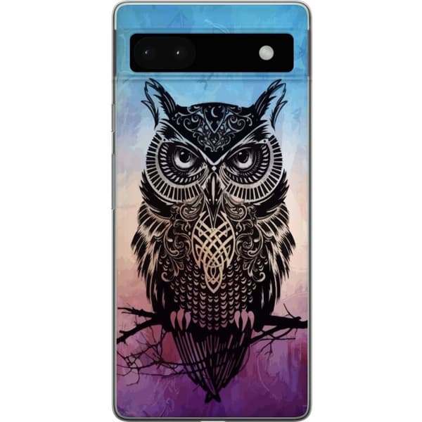Yhteensopiva Puhelinkuori Google Pixel 6a Pöllö
