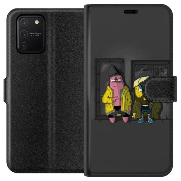 Kompatibelt Lommeboketui til Samsung Galaxy S10 Lite Spongebob