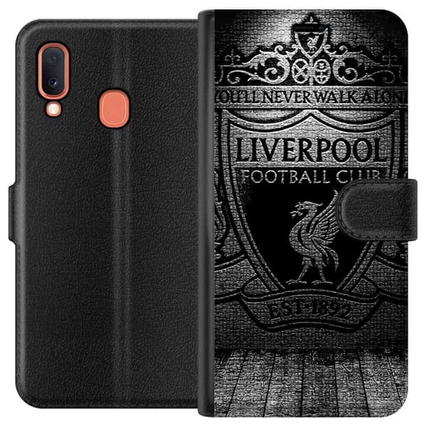 Kompatibelt Lommeboketui til Samsung Galaxy A20e Liverpool