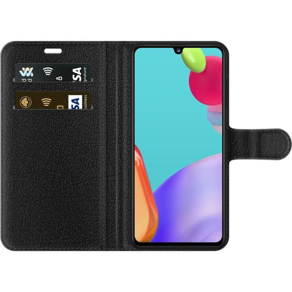 Kompatibel Tegnebogsetui til Samsung Galaxy A41 Blåy