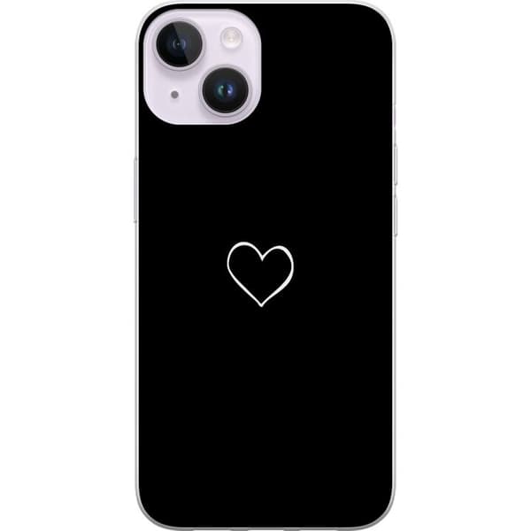 Kompatibel Mobilcover til Apple iPhone 14 Hjerte
