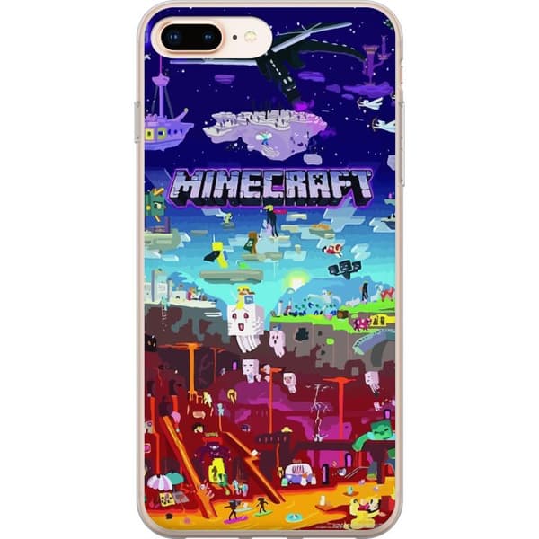 Yhteensopiva Puhelinkuori Apple iPhone 7 Plus MineCraft
