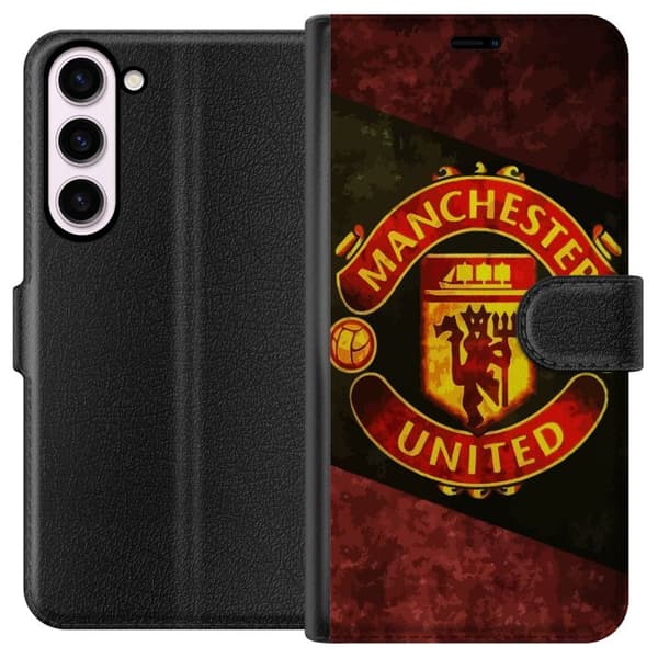 Kompatibel Tegnebogsetui til Samsung Galaxy S23+ Manchester United