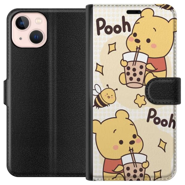 Kompatibelt Plånboksfodral till Apple iPhone 13 mini Nalle Puh