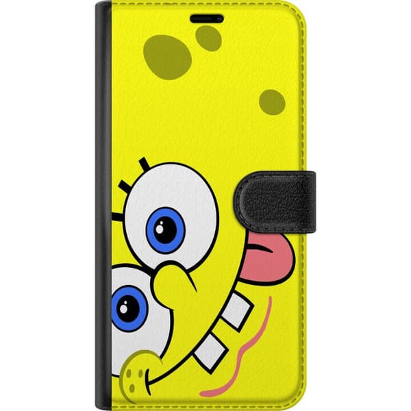 Kompatibel Tegnebogsetui til OnePlus 8 Pro SpongeBob Fyrkant