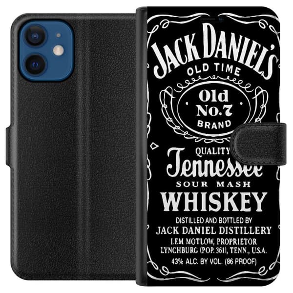 Yhteensopiva Lompakkokotelo Apple iPhone 12 mini Jack Daniels