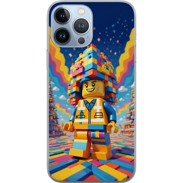 Kompatibelt Mobildeksel til Apple iPhone 13 Pro Max Byggklossfigur