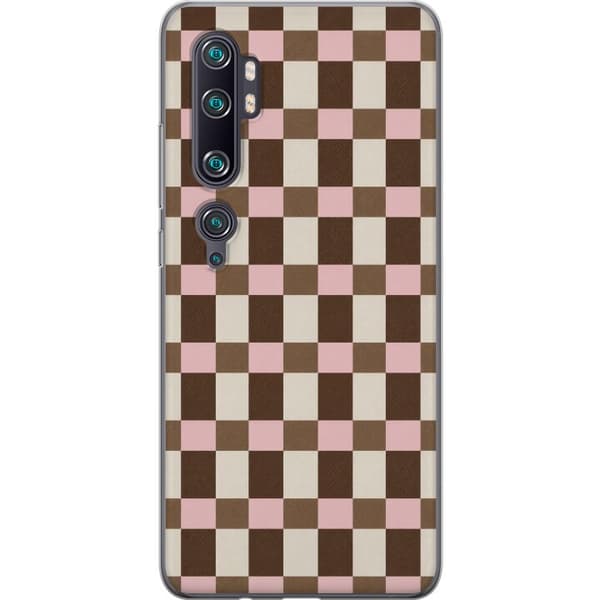 Kompatibelt Mobilskal till Xiaomi Mi Note 10 Pro Strawberry Mocha