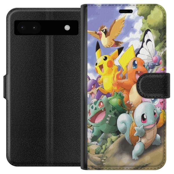 Kompatibelt Plånboksfodral till Google Pixel 6a Pokemon