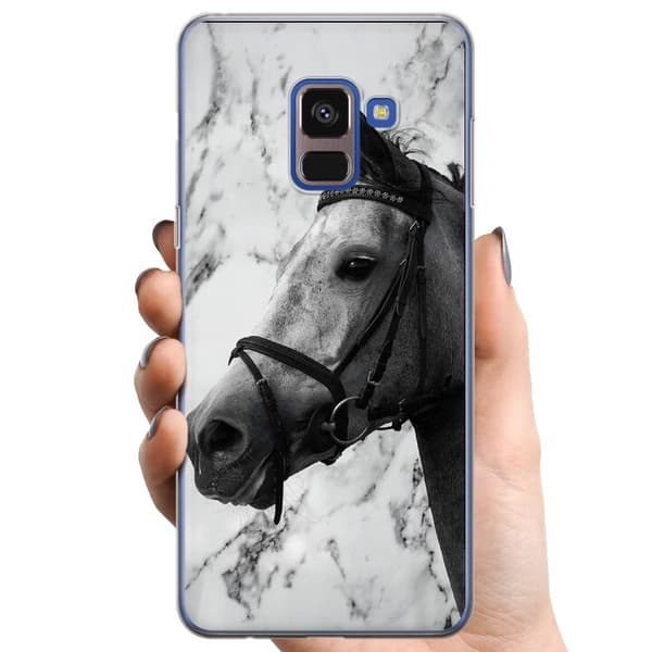 Kompatibelt Mobildeksel til Samsung Galaxy A8 (2018) Hest