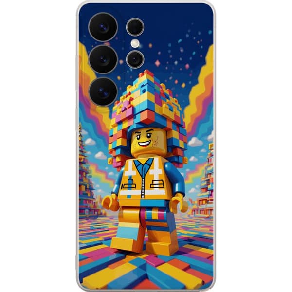 Kompatibelt Mobildeksel til Samsung Galaxy S26 Ultra Byggklossfigur