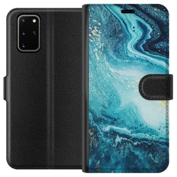 Kompatibelt Plånboksfodral till Samsung Galaxy S20+ Konstmönster