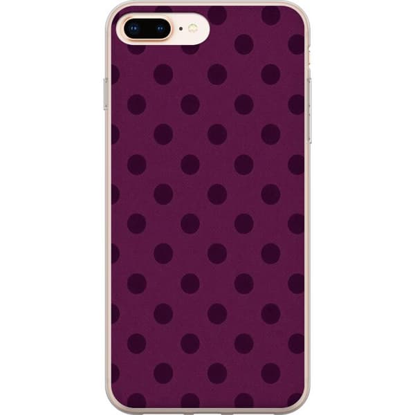 Kompatibel Mobilcover til Apple iPhone 8 Plus Blommeprikker