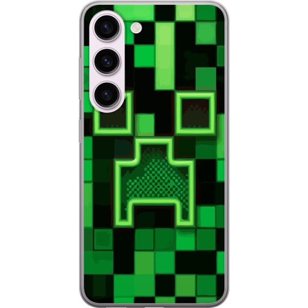Kompatibelt Mobilskal till Samsung Galaxy S23 Minecraft
