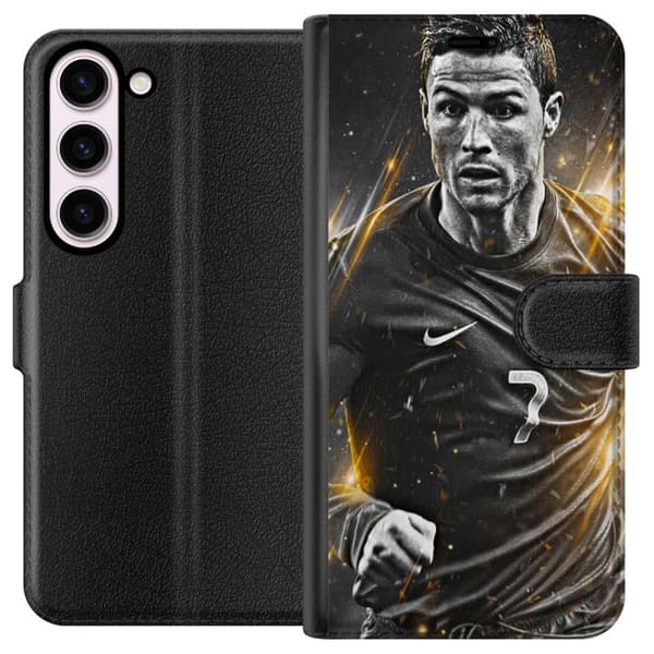 Kompatibel Tegnebogsetui til Samsung Galaxy S23 Cristiano Ronaldo