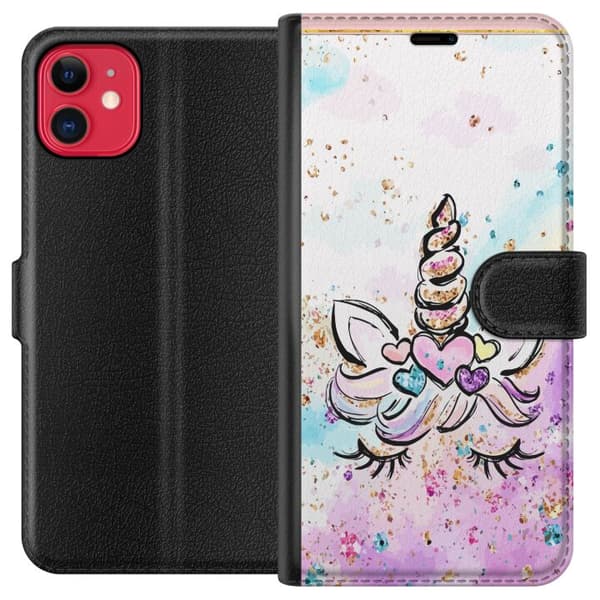 Kompatibelt Plånboksfodral till Apple iPhone 11 Unicorn