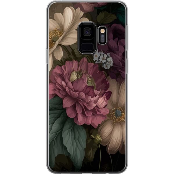 Kompatibelt Mobildeksel til Samsung Galaxy S9 Blomster