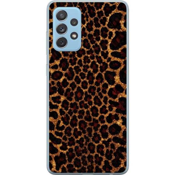 Kompatibelt Mobildeksel til Samsung Galaxy A72 5G Leopardikon
