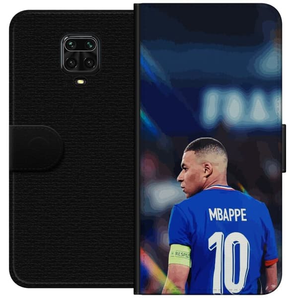Kompatibelt Plånboksfodral till Xiaomi Redmi Note 9S Kylian Mbappé Frankrike