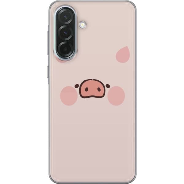 Kompatibelt Mobildeksel til Samsung Galaxy A36 Minimalistiskt grisansikte