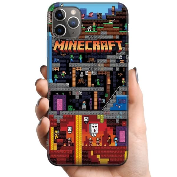 Kompatibelt Mobildeksel til Apple iPhone 11 Pro Max Minecraft