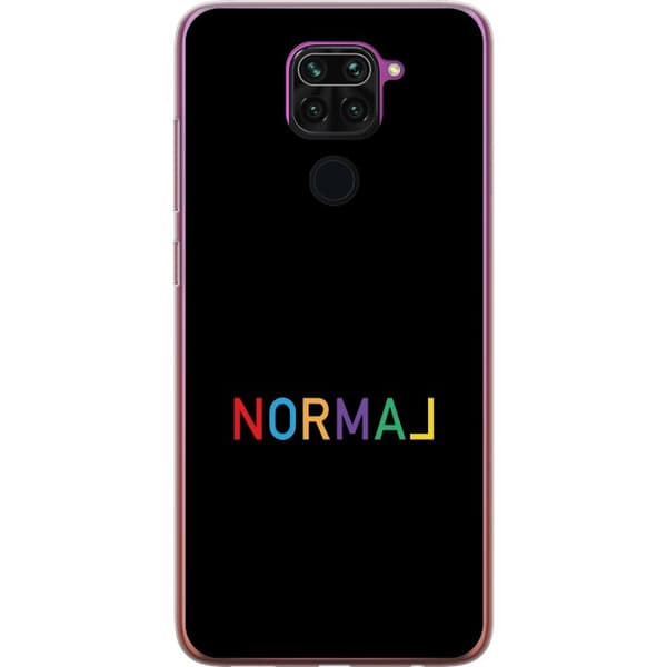 Kompatibelt Mobildeksel til Xiaomi Redmi Note 9 Färgglad Normal text