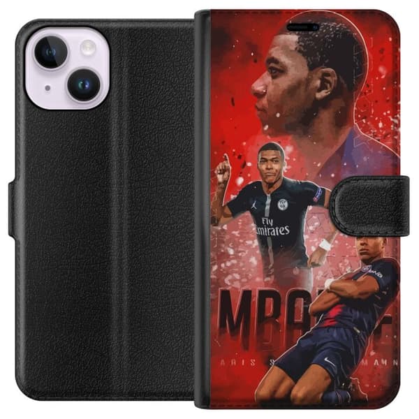 Yhteensopiva Lompakkokotelo Apple iPhone 14 Mbappe