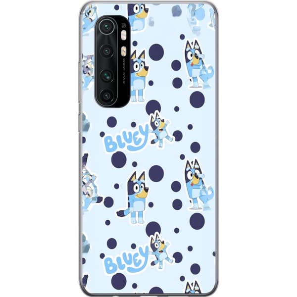 Kompatibelt Mobildeksel til Xiaomi Mi Note 10 Lite Bluey-mønster i lyseblå design