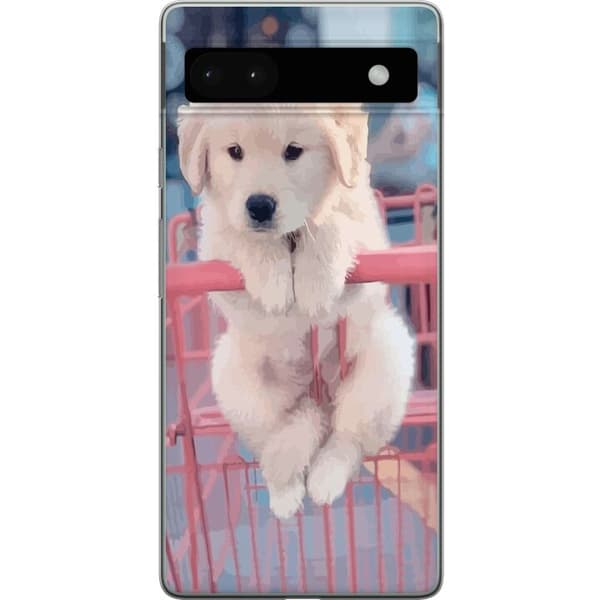 Kompatibel Mobilcover til Google Pixel 6a Hundehvalp