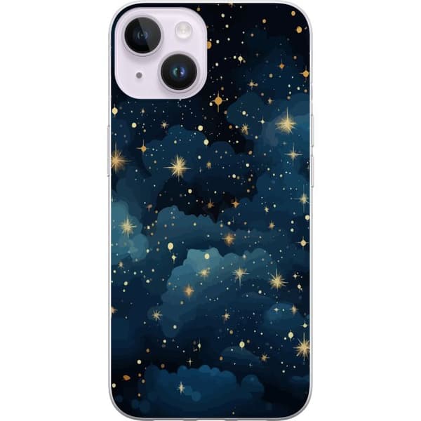Kompatibelt Mobildeksel til Apple iPhone 14 Plus Stjerner på himmelen