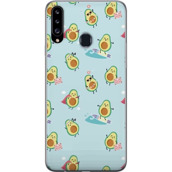 Kompatibelt Mobilskal till Samsung Galaxy A20s Avocado