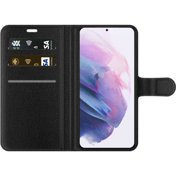 Kompatibel Tegnebogsetui til Samsung Galaxy S21 Kopper